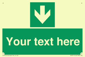 Custom Safe Condition Down arrow